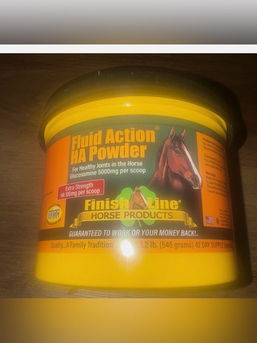 Finish Line Fluid Action Ha Powder 1.2 Lb